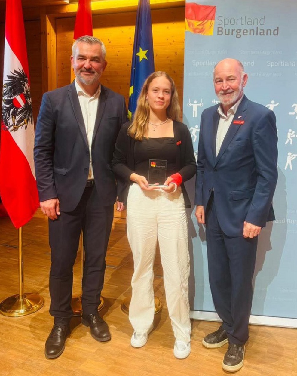 Lea Haider-Maurer - Auszeichnung für die österreichischen U16 Meistertitel 2024
