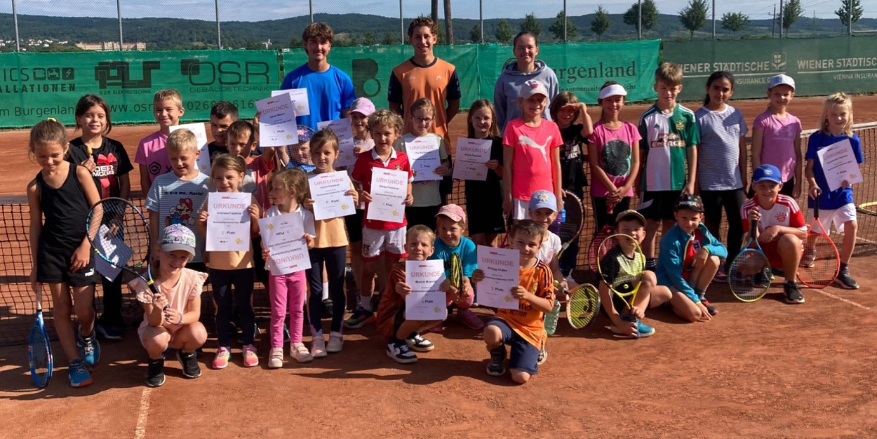 2. Sommertenniswoche mit viel Spaß, Sport und Spiel!