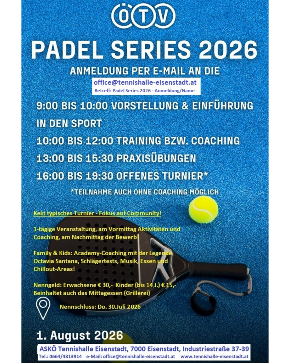 PADEL EVENT – Series 2026